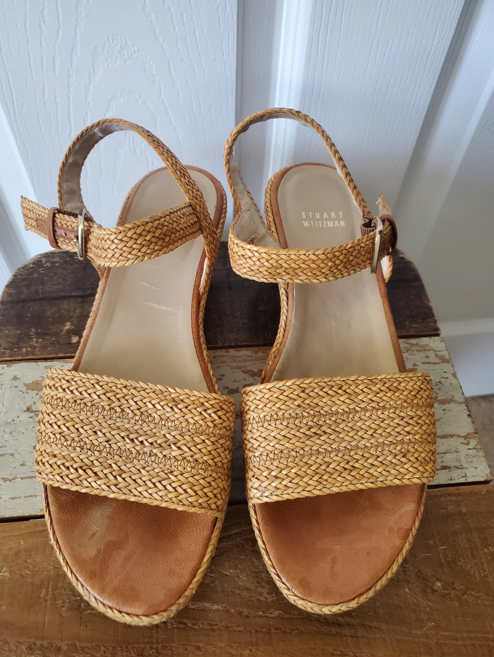 Woven Leather Sandals - Picture 4 of 16